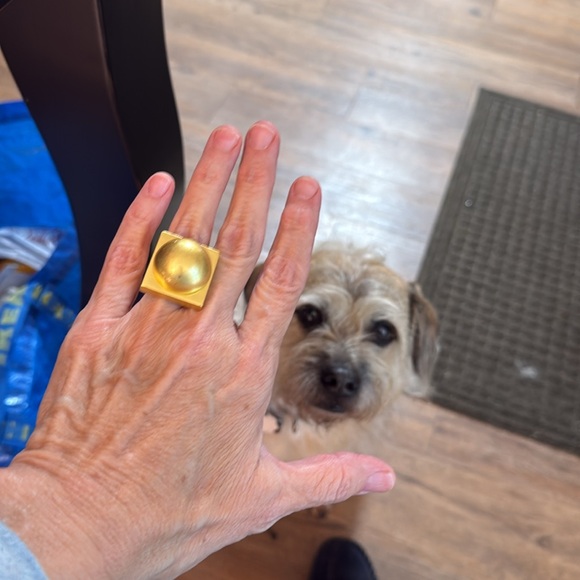 Make Some Noise Ring by Drew Barrymore Sz 7.5 - Picture 14 of 14